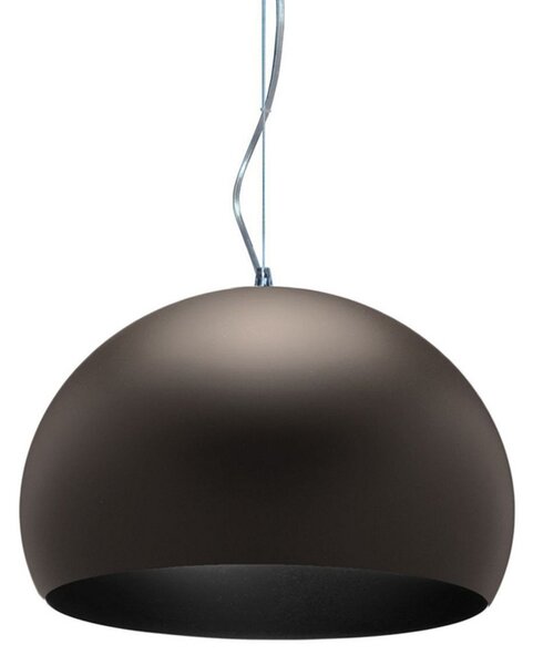 Lampa Wisząca Kartell, Small FL/Y, brąz rdzawy, salon, tworzywo sztuczne, design