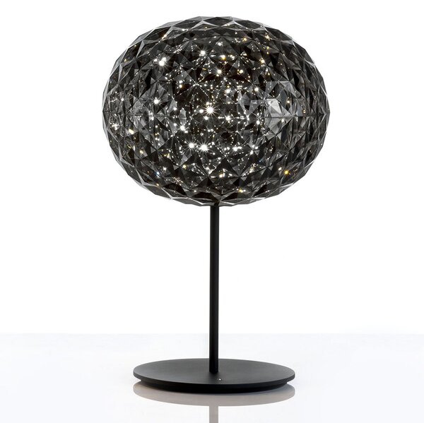 Lampa Stołowa Kartell, Planet, ściemnialny, szary, salon, tworzywo sztuczne, design