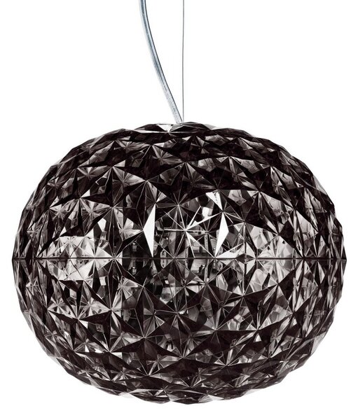 Lampa Wisząca Kartell, Planet, szary, salon, tworzywo sztuczne, design