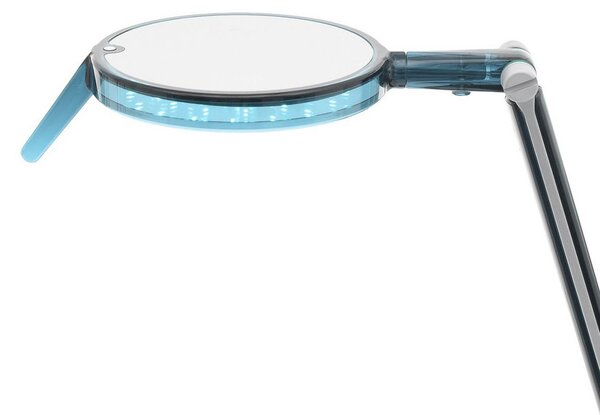 Lampa Stołowa Kartell, Aledin Tec, niebieski, salon, tworzywo sztuczne, nowoczesny