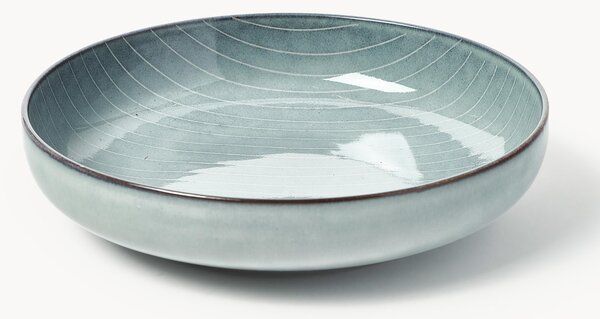 Komplet ręcznie wykonanych miseczek Nordic Sea, Ø 22 cm, 4 elem