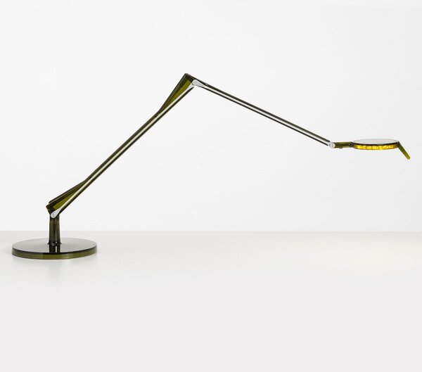 Lampa Stołowa Kartell, Aledin Tec, zielony, salon, tworzywo sztuczne, nowoczesny
