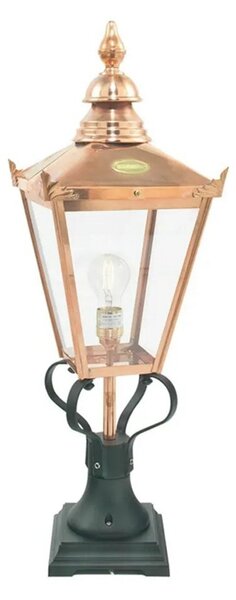 Zewnętrzna Lampa Norlys, miedziany, taras, aluminium