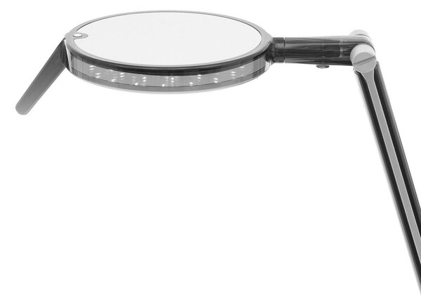 Lampa Stołowa Kartell, Aledin Tec, szary, salon, tworzywo sztuczne, nowoczesny