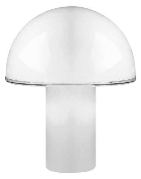 Lampa Stołowa Artemide, Onfale, biały, salon, szkło, design
