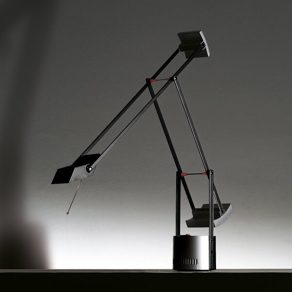 Lampa Stołowa Artemide, Tizio Micro, czarny, gabinet | pracownia, metal, design