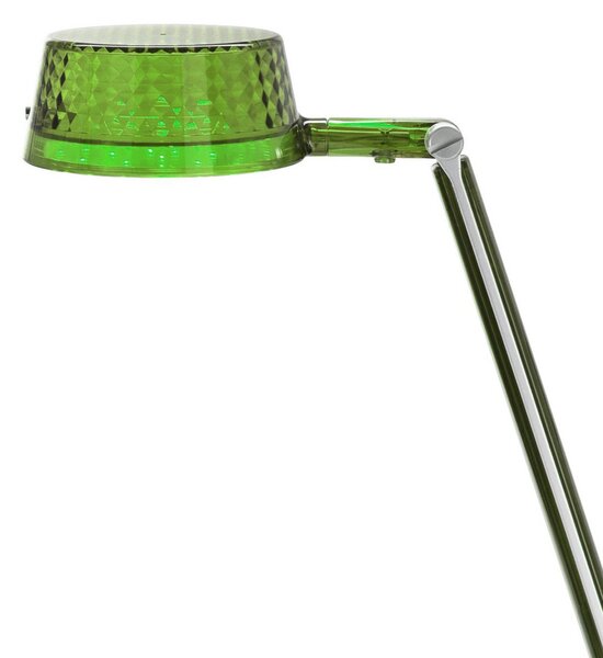 Lampa Stołowa Kartell, Aledin Dec, zielony, salon, tworzywo sztuczne, nowoczesny