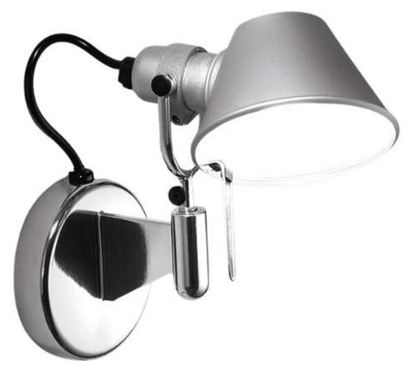 Lampa Ścienna Artemide, metaliczny, aluminium, design