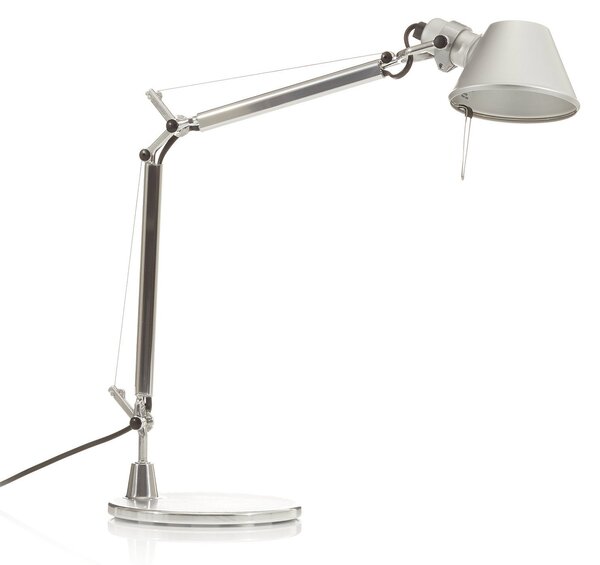 Lampa Stołowa Artemide, Tolomeo Micro, metaliczny, gabinet | pracownia, metal, design