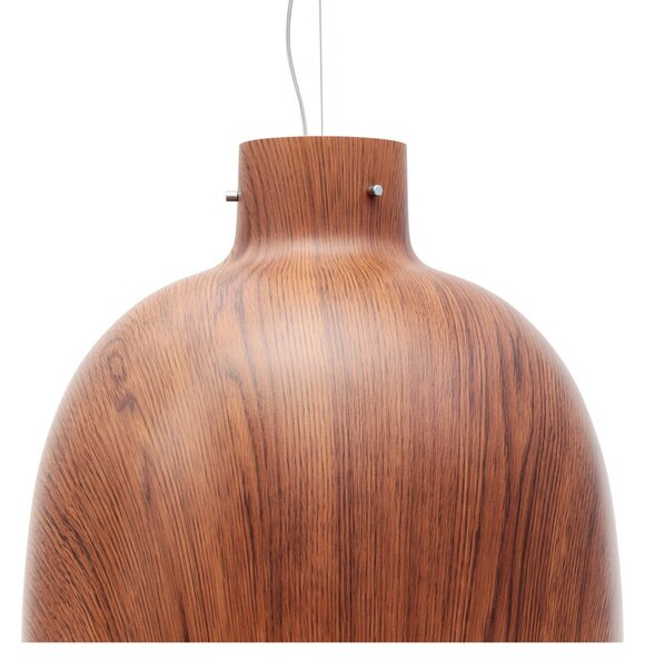 Lampa Wisząca Kartell, Bellissima, drewniany, salon, tworzywo sztuczne, design