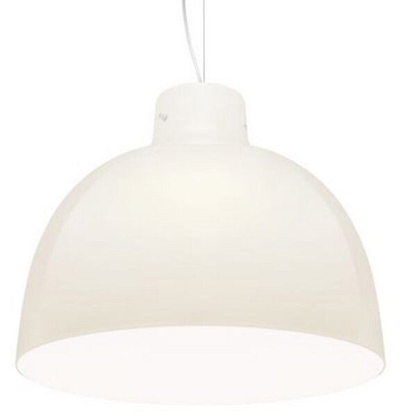 Lampa Wisząca Kartell, Bellissima, biały, salon, tworzywo sztuczne, design