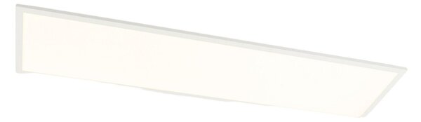 Lampa Sufitowa Lindby, Luay, ściemnialny, biały, kuchnia, tworzywo sztuczne, nowoczesny