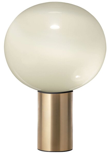 Lampa Stołowa Artemide, Laguna 37, ściemnialny, złoty | mosiężny, salon, szkło, design