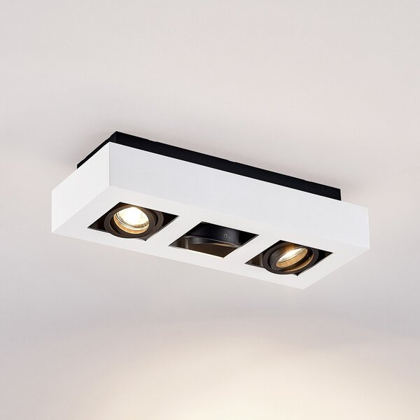 Lampa Sufitowa Arcchio, VINCE, ściemnialny, biały, kuchnia, aluminium, nowoczesny