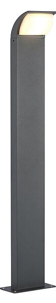 Zewnętrzna Lampa Lucande, Tinna, czarny, taras, aluminium, nowoczesny