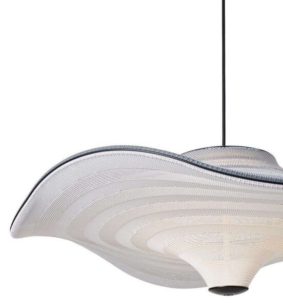 Lampa Wisząca Made By Hand, niebieski, sypialnia, tkanina | tekstylia