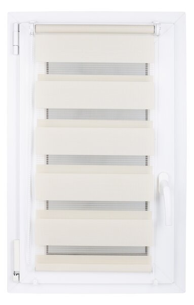 Roleta DZIEŃ i NOC kremowy 73 x 150 cm, 73 x 150 cm