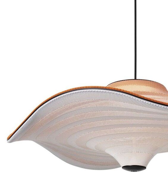Lampa Wisząca Made By Hand, czerwony, sypialnia, tkanina | tekstylia