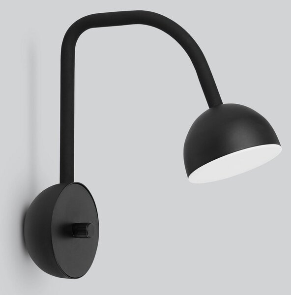 Lampa Ścienna Northern, Blush, ściemnialny, czarny, salon, metal, design