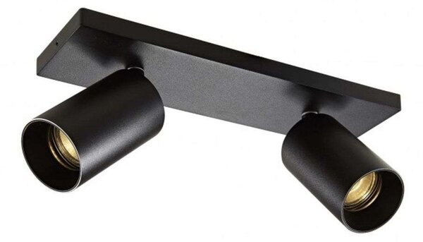 Lampa Sufitowa ANTIDARK, czarny, salon, aluminium