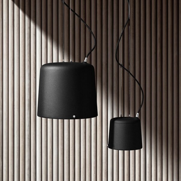 Lampa Wisząca Vipp, czarny, jadalnia, metal