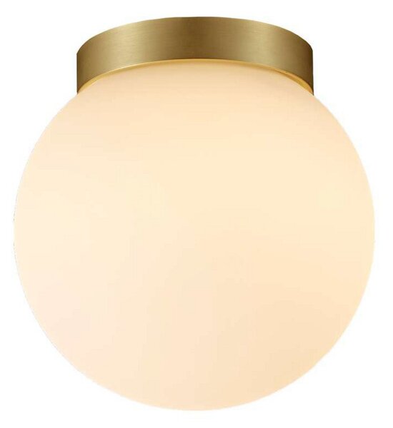 Lampa Sufitowa ANTIDARK, ściemnialny, biały, łazienka, szkło