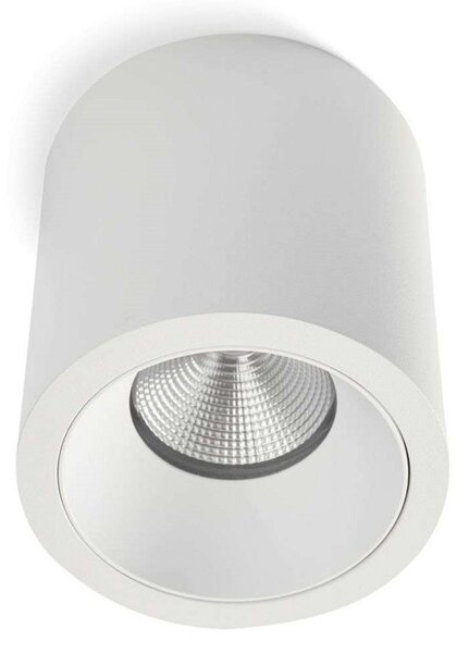 Lampa Sufitowa ANTIDARK, ściemnialny, biały, salon, aluminium