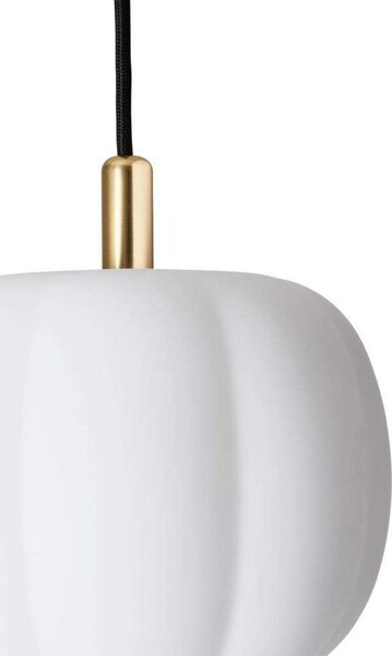 Pepo Lampa Wisząca Small Ø20 Opal/Brass - Made By Hand