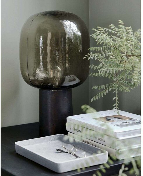 Lampa Stołowa House Doctor, szary, salon, aluminium