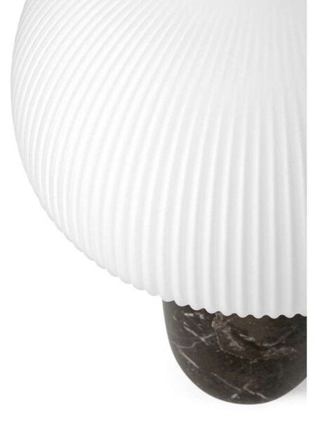 Lampa Stołowa Vipp, ściemnialny, szary, salon, szkło