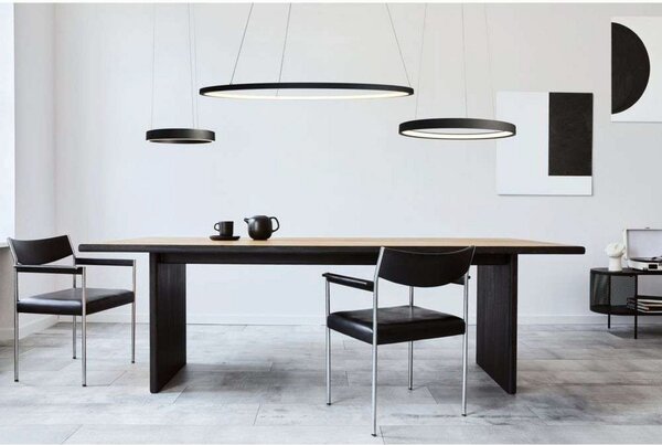 Lampa Wisząca ANTIDARK, czarny, jadalnia, aluminium
