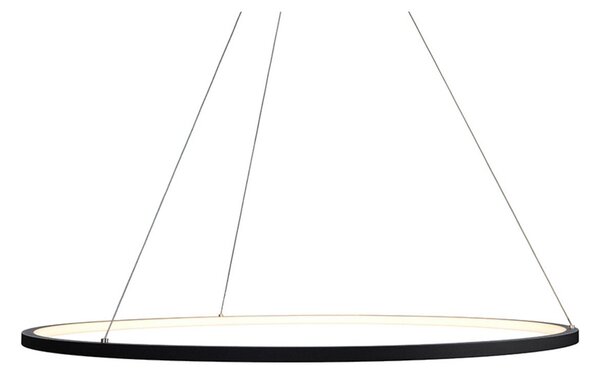 Lampa Wisząca ANTIDARK, czarny, jadalnia, aluminium