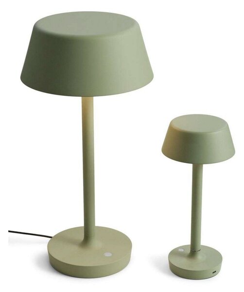 Lampa Stołowa ANTIDARK, ściemnialny, szary, salon, aluminium