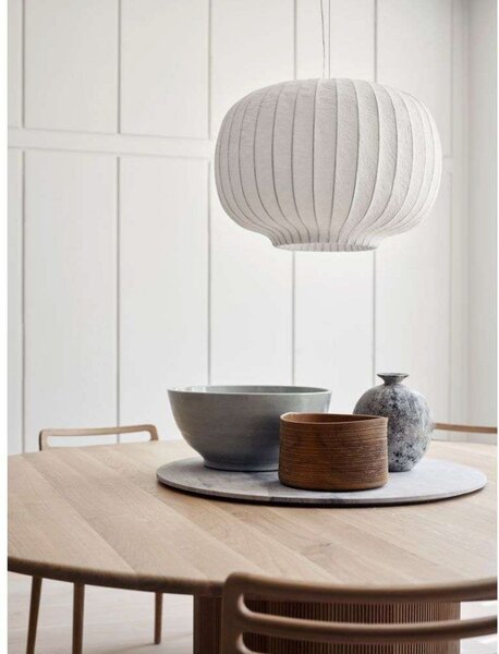 Lampa Wisząca Vipp, biały, sypialnia, papier | karton