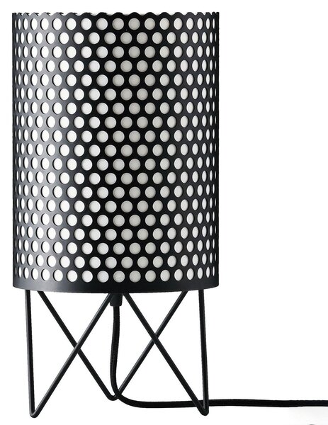 Lampa Stołowa GUBI, Pedrera, czarny, salon, metal, design