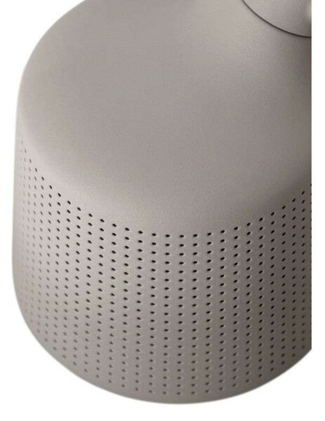 Lampa Ścienna Vipp, szary, salon, metal