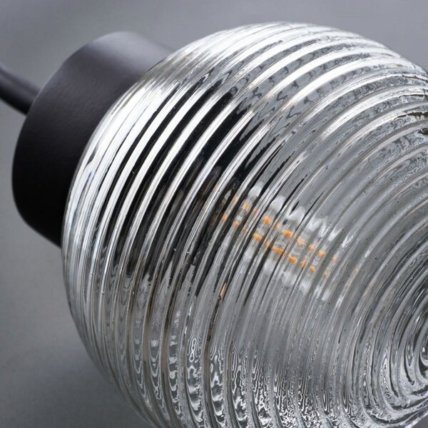 Lampa Ścienna House Doctor, transparentny, salon, metal