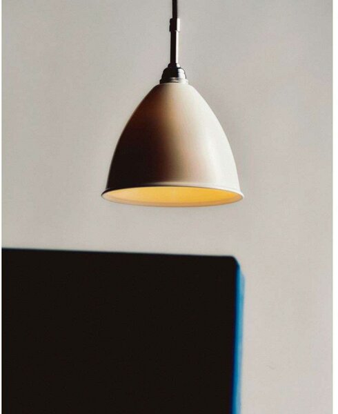 Bestlite BL9 Lampa Wisząca Ø16 Mosiądz/Matowa Biała