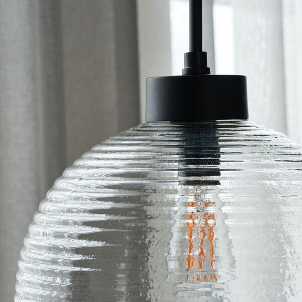 Lampa Wisząca House Doctor, transparentny, jadalnia, metal