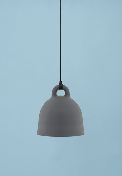 Lampa Wisząca Normann Copenhagen, szary, salon, aluminium