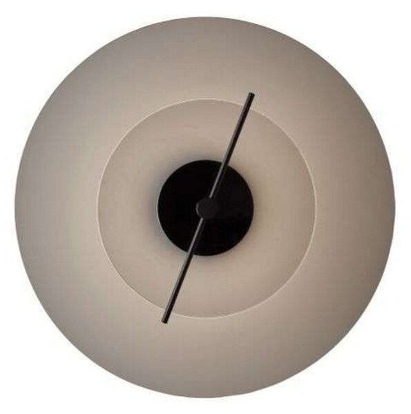 Lampa Ścienna DCW, czarny, salon, szkło