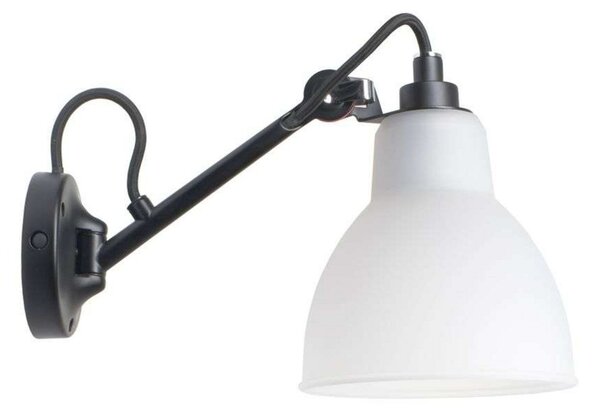 Lampa Ścienna Lampe Gras, czarny, salon, metal