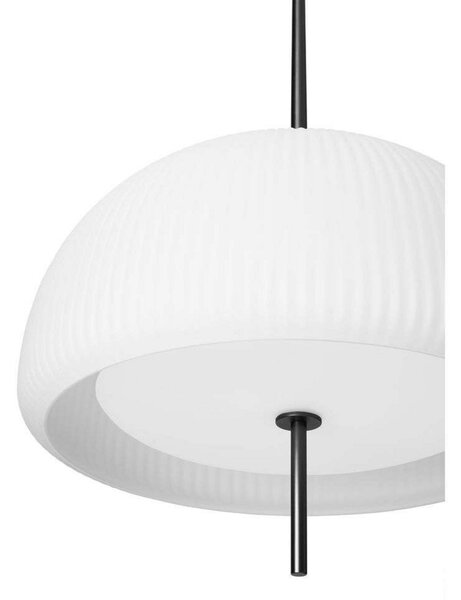 Lampa Wisząca Vipp, biały, salon, szkło