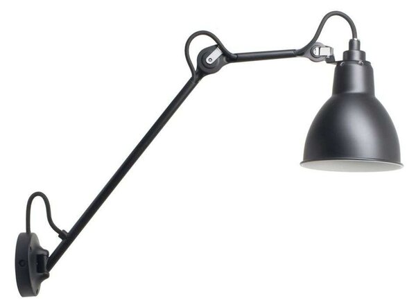 122 Bathroom Lampa Ścienna IP64 Black/Black - Lampe Gras