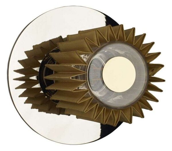 Lampa Ścienna DCW, złoty | mosiężny, salon, metal