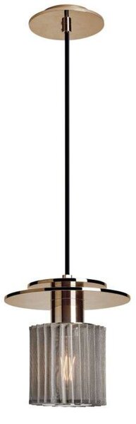 Lampa Wisząca DCW, złoty | mosiężny, salon, aluminium