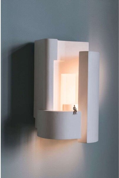 Lampa Ścienna DCW, ściemnialny, biały, sypialnia, tworzywo sztuczne
