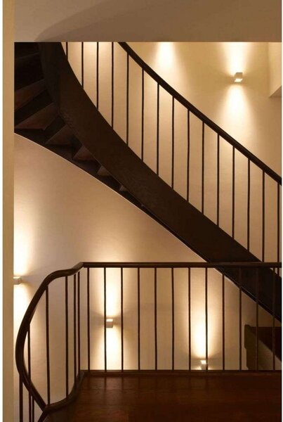 Lampa Ścienna Trizio21, biały, sypialnia, aluminium