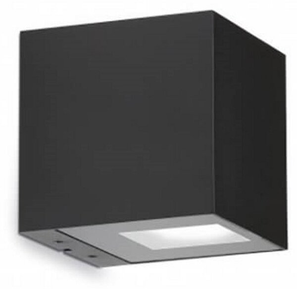 Zewnętrzna Lampa ANTIDARK, ściemnialny, czarny, taras, aluminium