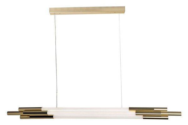 Lampa Wisząca DCW, złoty | mosiężny, jadalnia, szkło